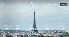 Desktop Screenshot of hotels-paris-rive-gauche.com